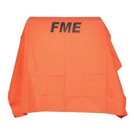 Ty-Flot 5 ft x 5 ft Tarp, Orange TRP55OR