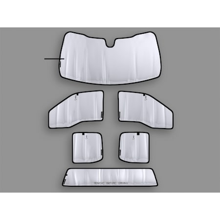 Weathertech SunShade Full Vehicle Kit, TS0034K1 TS0034K1