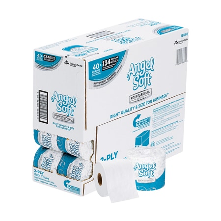 Angel Soft Toilet Paper Dispenser, 40 PK TT2BTA