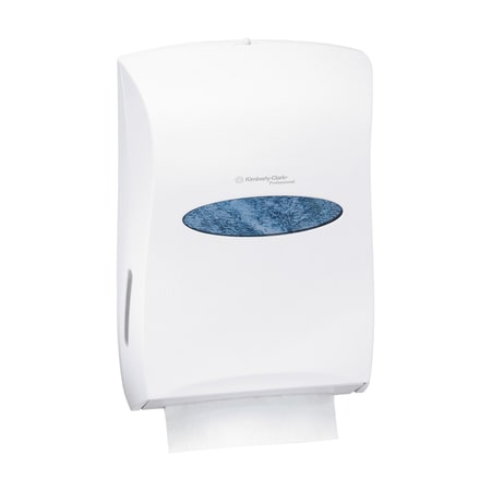 Kimberly-Clark Kimberly-Clark C-Fold/Multi-Fold Hand Towel Dispenser, 18.85" x 13.31" x 5.85", White, 1/Case TTD127
