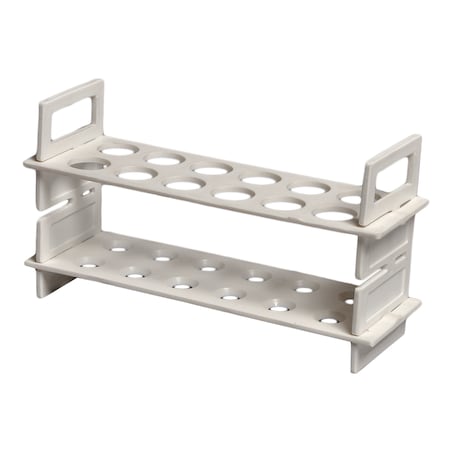 Tube Light Rack United Scientific Plastic Test Tube Rack, 12-Tube TTHP03 | Zoro