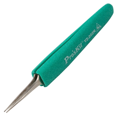 Proskit Tweezer, ESD Safe, Soft, Grip, Super Fine TZ-202N