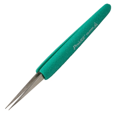 Proskit Tweezer, ESD, Safe, Soft, Grip, Fine TZ-205N