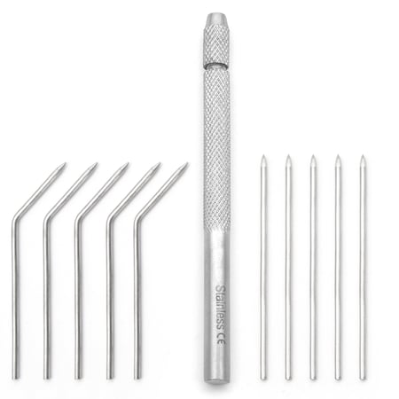 Scientific Labwares Dissecting Teasing Needle With Metal Hol SWZR-213