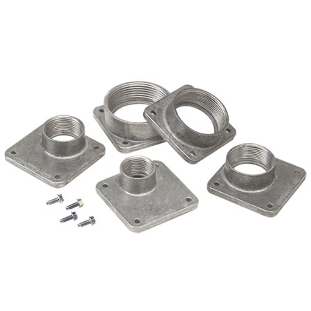 Nvent Hoffman Interchangeable Bolt-on Hub, Aluminum, PK10 TBHUB10