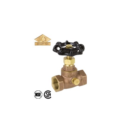 Smith-Cooper IPS Prem Stop/Drain, NL 1/2" 4347003320