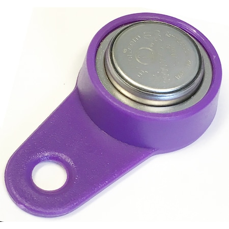 Timepilot Purple DS1990A Magnetic iButtons 10PK 0100-PURPLE