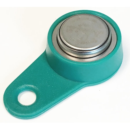 Timepilot Teal-Colored DS1990A Magnetic iButtons 10PK 0100-TEAL