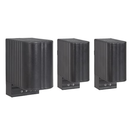 NVENT HOFFMAN Touch-Safe Heaters, 4.30x2.40x3.50, Blac DAH501TS