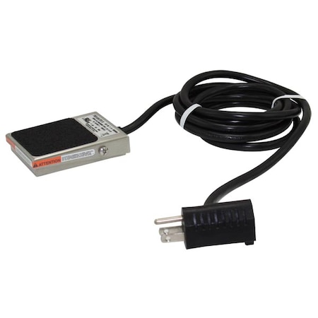Linemaster Light Duty Foot Switch, Momentary Action T-91-SWANO3S