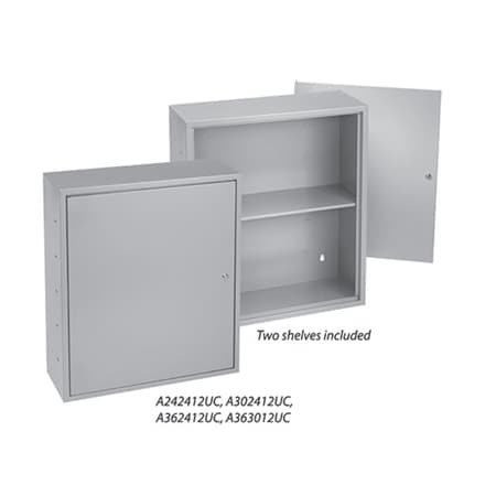 Nvent Hoffman Locking Utility Cabinets, Type 1, 12.00x A12122UC