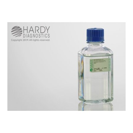 Hardy Diagnostics Peptone Water 0.1Percent 500Ml Fill 500M U201