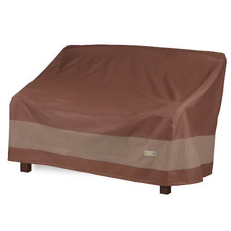 Duck Covers Ultimate Brown Patio Bench Cover, 51"W x 29"D x 35"H UBN533135