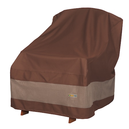 Duck Covers Ultimate Brown Patio Adirondack Chair Cover, Ultim, 34"x36" UCH343636