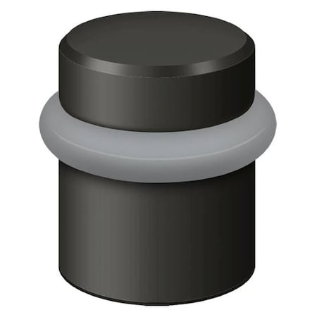 Deltana Round Universal Floor Bumper 1-1/2" Oil Rubbed Bronze UFB4505U10B