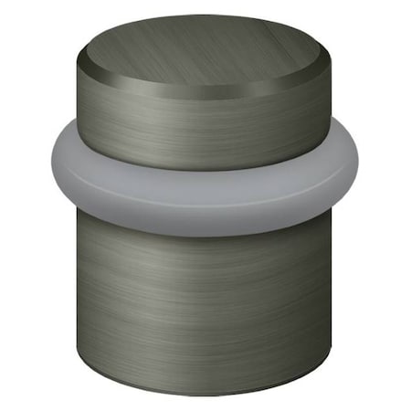 Deltana Round Universal Floor Bumper 1-1/2" Antique Nickel UFB4505U15A