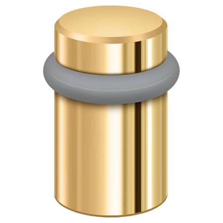 Deltana Round Universal Floor Bumper 2" Lifetime Brass UFB5000CR003