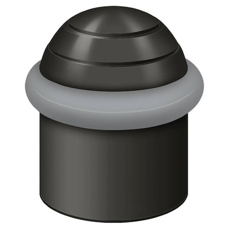 Deltana Round Universal Floor Bumper Dome Cap 1-1/2" Oil Rubbed Bronze UFBD4505U10B
