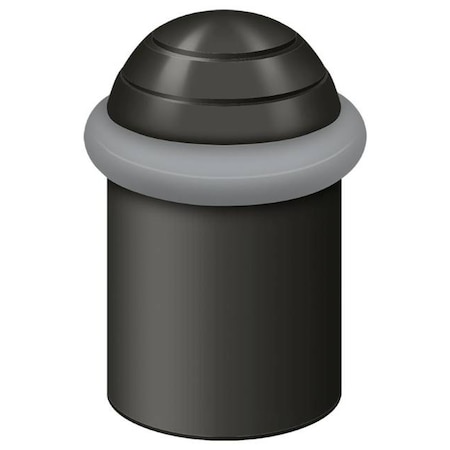 Deltana Round Universal Floor Bumper Dome Cap 2" Oil Rubbed Bronze UFBD5000U10B