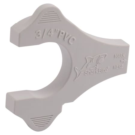 Sharkbite 3/4" Push-to-Connect PVC Disconnect & Gauge Clip UIP712