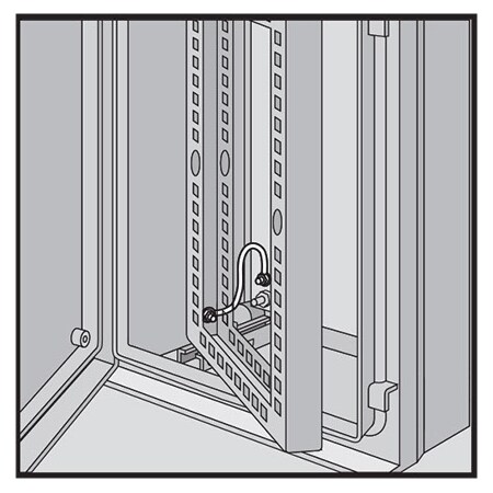 Nvent Hoffman Grounding Device, fits ULTRX, Copper UUGK
