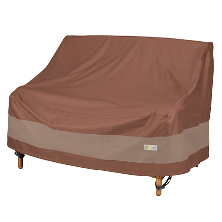 Duck Covers Ultimate Brown Patio High Back Chair Cover, 60"W x 35"D x 35"H ULV603535