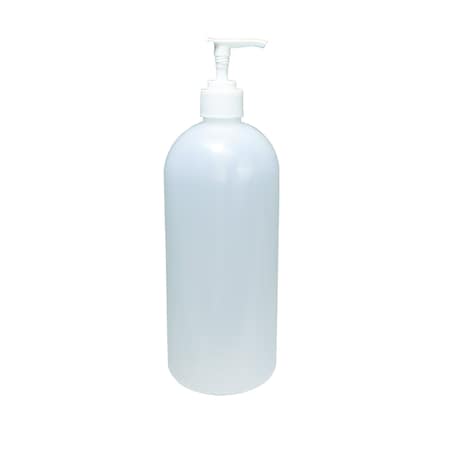 United Scientific Bottles with Pump, LDPE, 30 oz, PK12 UNSBLDPE-32-PK12
