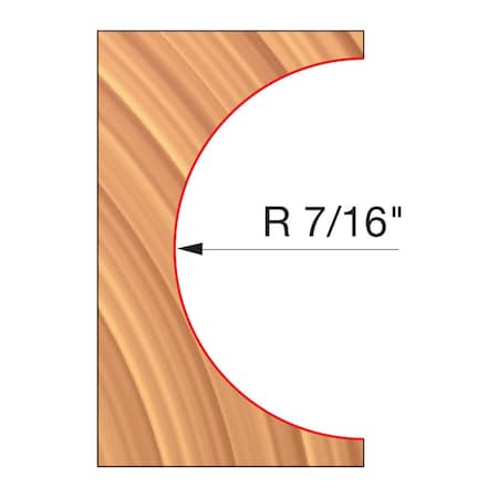 Diablo Convex Radius Cutter UP106-IC