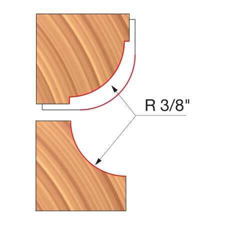 Diablo Comb. Convex/Concave Cutters UP134-IC