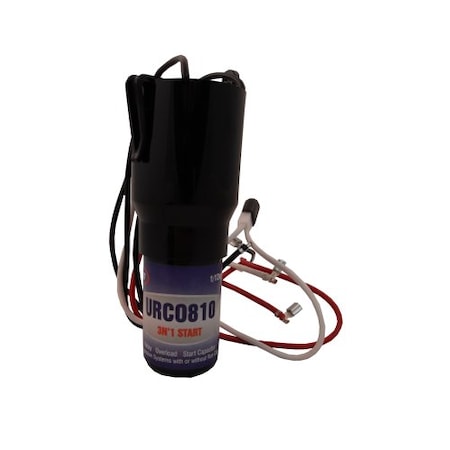 Supco Relay Capacitor Overload, 1/12HP-1/5HP URCO810