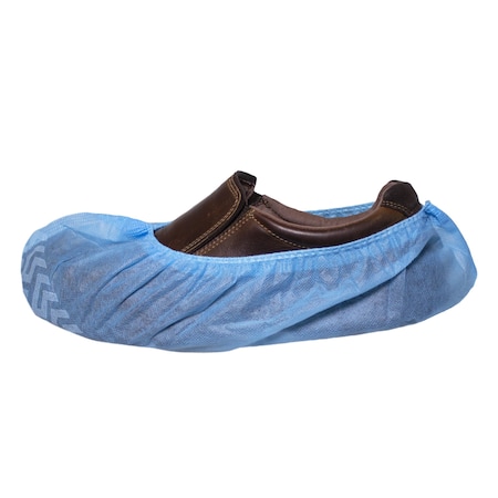 Lighthouse Disposable Shoe Covers, Blue, Slip Resistant Sole: Yes , XL USCB528U18