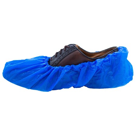 Lighthouse Shoe Cover, Heavy Duty, Blue, XL, PK300 USCB528-XL