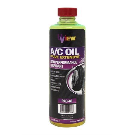 thumbnail image 2 of FJC 2501 PAG Oil 46 With Dye – 1 Gallon – AC Compressor Lubricant & Leak Detector 2 of 4