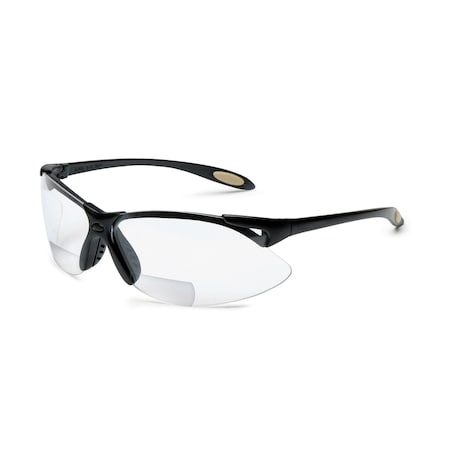 Uvex Safety Glasses, Bi-Focal Readers, +2.5 UVXA952