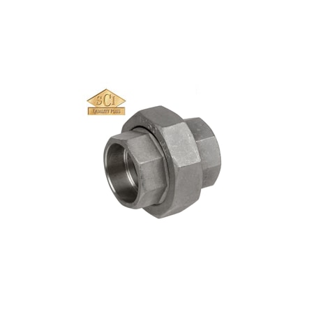 Smith-Cooper Socket Weld Union, 150lb, 316, 3/4" 4381050210