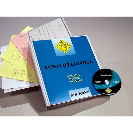 Marcom DVD Program Kit, Safety Orientation VTRN4279EM