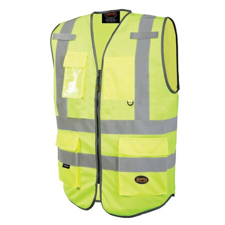 Pioneer Multi Pocket Vest, Green, 2XL V1023860U-2XL