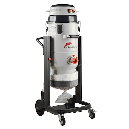 Delfin Industrial Industrial Vacuum With Longopac System w MISTRAL 202 DS LP