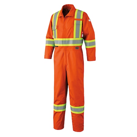 Pioneer Talls FR Coverall, Orange, 60, 7 oz. V254035T-60