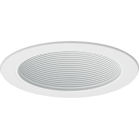 Juno Lighting Conical Baffle Trim 6-in., White, White V3024 WWH