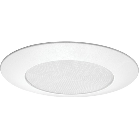 Juno Lighting V3034T 6 in. Stippled Opal Lens Shower T V3040N PW