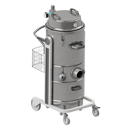 Delfin Industrial Air Powered Professional Dry Vacuum Atex AIREX 45 14V