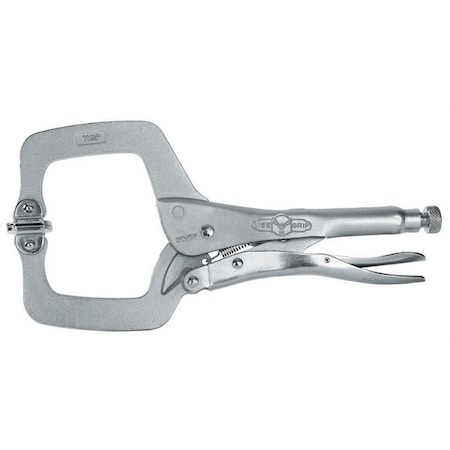 Irwin Reg Tip Lockng C-Clamp, w/Swivel Pads, 11" 20