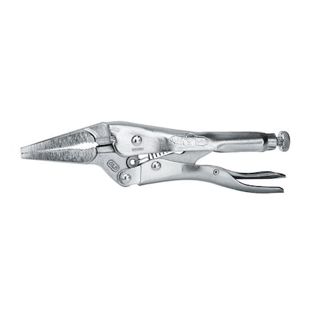 Vise Grip Long Nose Locking Pliers, w/Wre Cutter, 6" 1402L3