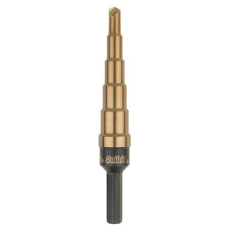 Irwin Titanium Frctnl Self Starting Step Unibit Drill Bit, #2 VGPUN2T