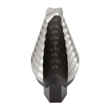 Irwin High Speed Stl Frctnl Self Starting Unibit Drill Bit, No 3 VGPUN3