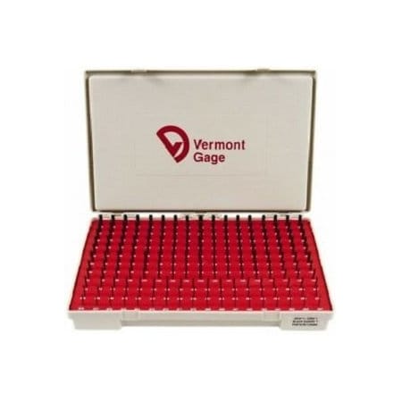 Vermont Gage Pin Gauge Set, Tool Steel, 200 pcs. 902300400