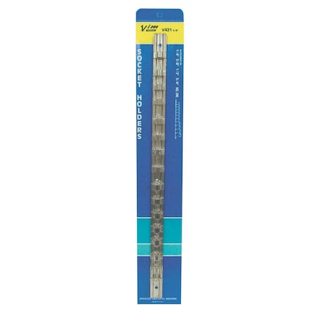 Vim Products Socket Holder Rail, 3/8" VIMV421