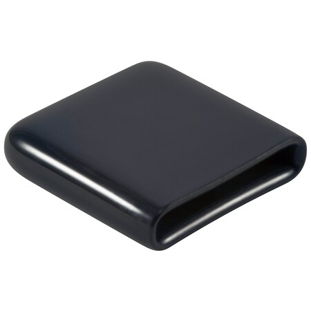 Caplugs Vinyl Rect Cap - Flat End, Black, Vinyl 750 PK VRF-1530-2280-8 NB03Y1