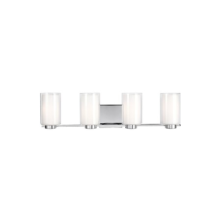 Feiss Bergin, Four Light, Vanity, Chrome VS22604CH